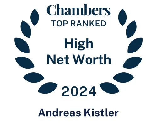 Chambers High Net Worth 2024 - Andreas Kistler