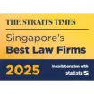 StraitsTimes 2025 - Singapore's Best Law Firm